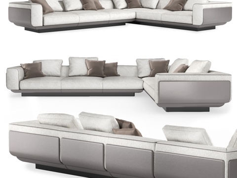 FIFTYFOURMS Eden 模块化沙发3d模型 