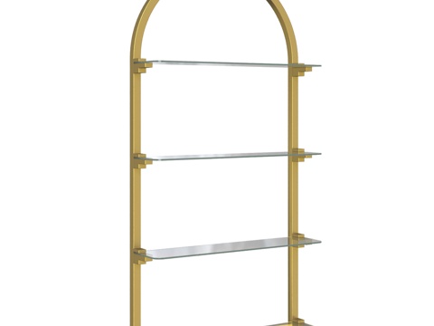  奥黛丽层架3d模型 