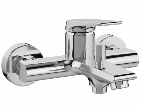  OM 浴室混合龙头带淋浴 STWORKI 蒙特勒 S30103d模型 