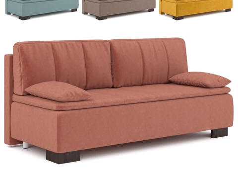  直线沙发特伦顿3d模型 