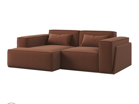  OM沙发都灵款3d模型 