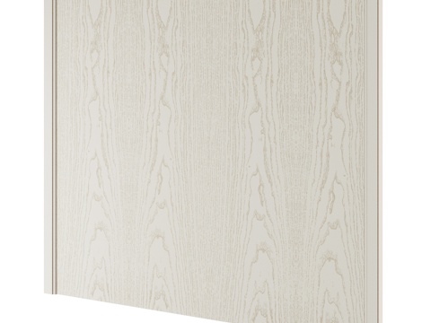  OM电视面板木屋款3d模型 