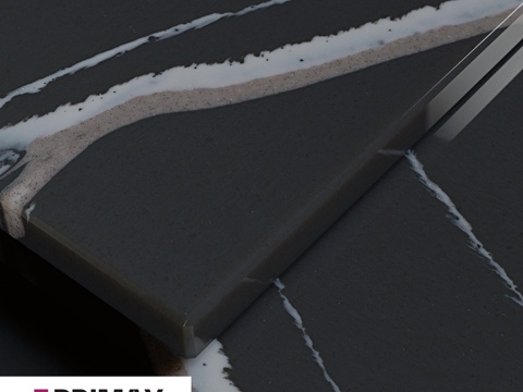  OM丙烯酸石材PRIMAX - M 527 银色风暴3d模型 