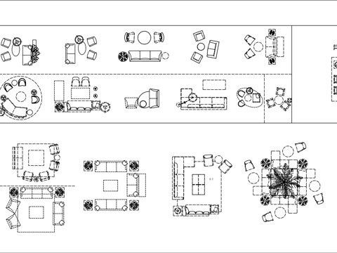 工装空间图库整理合集cad施工图
