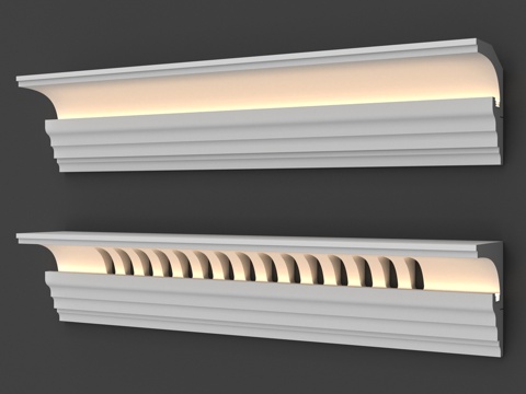  采光通风檐口0013d模型 