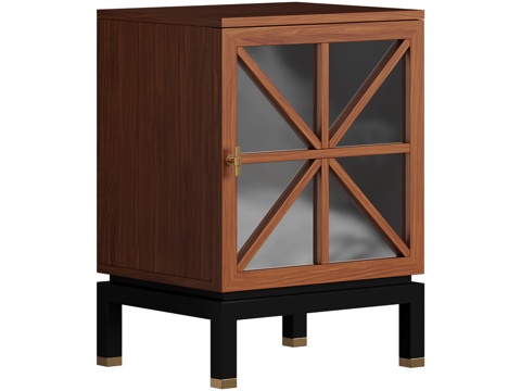  沙发&amp;装饰床头柜 穆热 (art. 1153)3d模型 