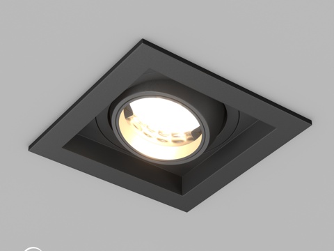  OM灯具 MS-VORTEX-嵌入式-S90x90-12W3d模型 