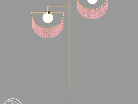  LampsShop.ru T6012 落地灯 Purl Or3d模型 