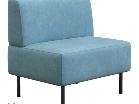  OM沙发EMILIA 90CM HoReCa3d模型 