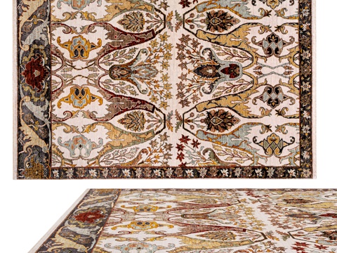  OM地毯 DOVLET HOUSE (art. 21885)3d模型 