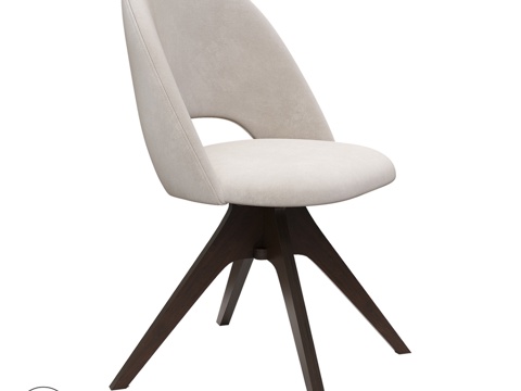  OM KUWAIT EASY 360° 餐椅3d模型 