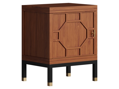  Sofas&amp;Decor Miller 床头柜 (art. 13d模型 