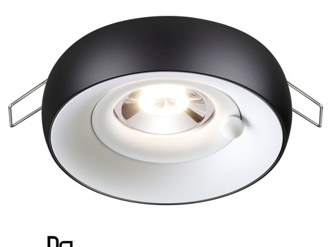  Novotech嵌入式防水灯3d模型 