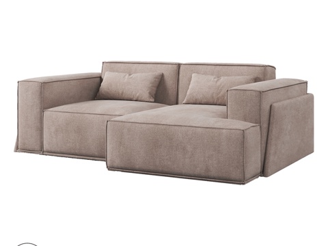  OM沙发都灵1603d模型 