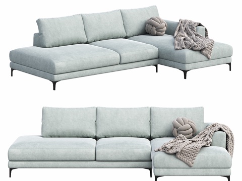  工业风OM沙发Kalibroom3d模型 