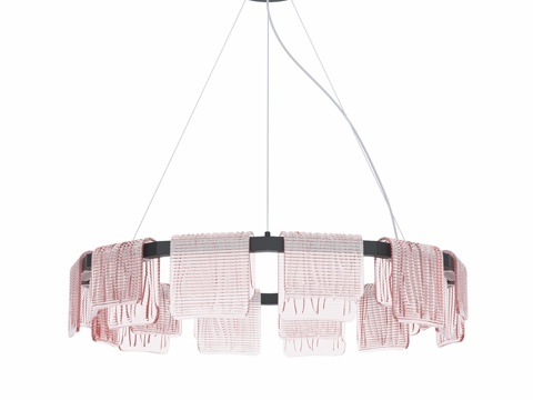  OM LED灯，黑色，粉色，LED，663d模型 