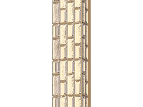  斯蒂尔福特壁灯，加巴纳系列3d模型 