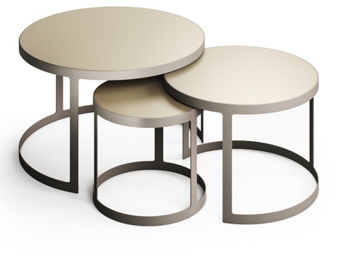  OM奥斯卡三层桌3d模型 