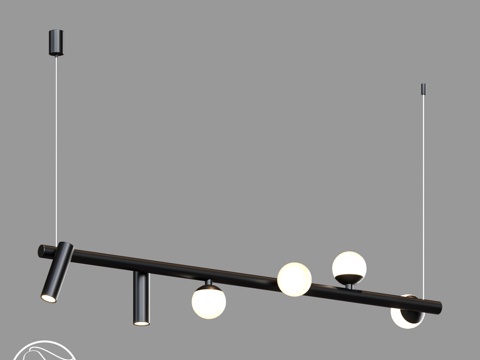  LampsShop.ru L1693 枝形吊灯 Branch3d模型 