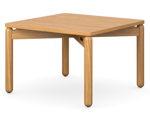  OM Saga咖啡桌，60x60厘米Latitude3d模型 