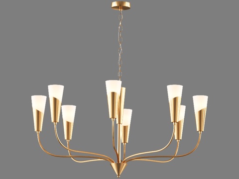  OM吊灯 Eurosvet 60167 8 Rhyton3d模型 