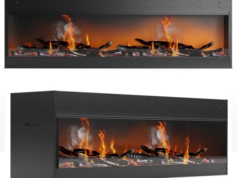  OM壁炉Opti-V23d模型 