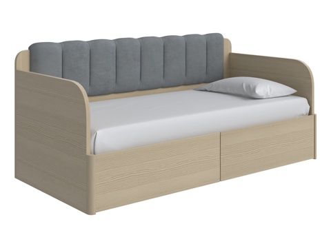  木质家居沙发床3d模型 