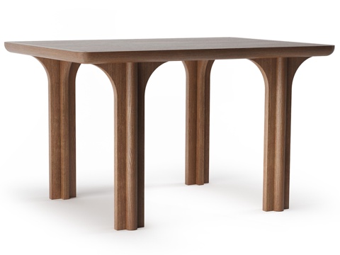  OM系列Porta小型餐桌3d模型 