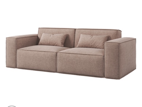  OM沙发LOFT带接缝0113d模型 