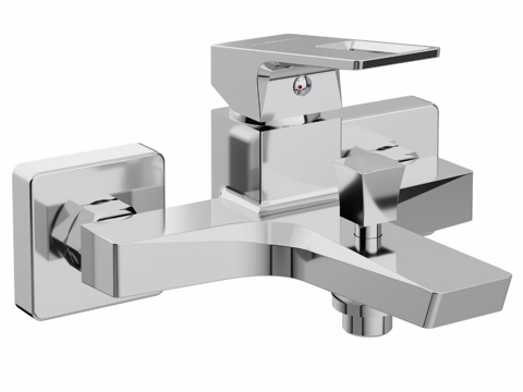  OM浴缸龙头带淋浴 STWORKI赫德马克S381003d模型 