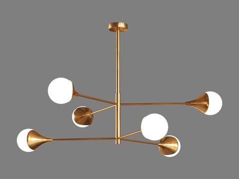  OM 天花灯 Eurosvet 60168 6 Calyx3d模型 