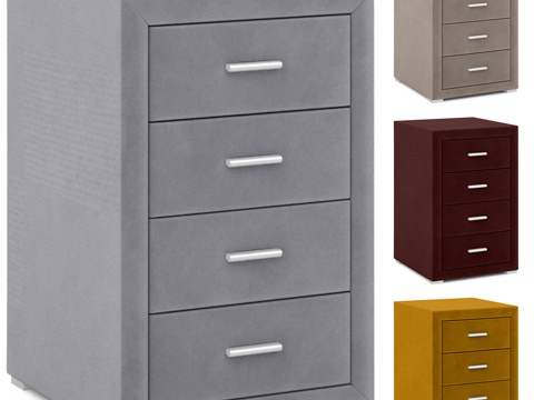  里士满床头柜3d模型 