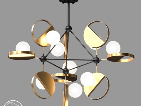  LampsShop.ru L1510 吊灯 Mono3d模型 