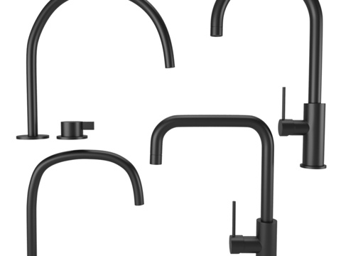  卫浴及厨房龙头系列3d模型 