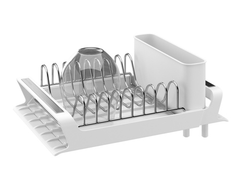  OM_Atle 滑动式小型餐具晾干架3d模型 