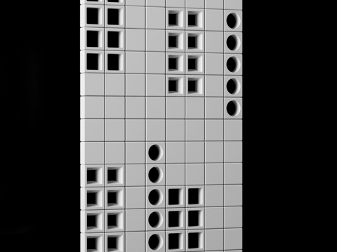  石膏3D模块牛津款3d模型 