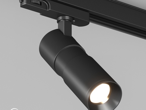  OM灯具 LGD-ARTEMIS-TRACK-4TR-R553d模型 