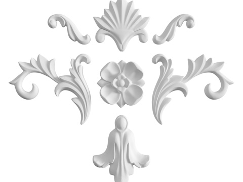  套装中心件116号3d模型 