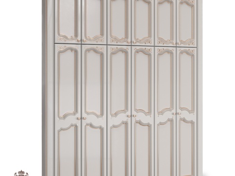  (OM) 壁橱 Josephine 内嵌式 Romano H3d模型 