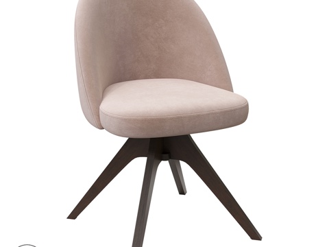  OM chair LOS ANGELES 360°3d模型 