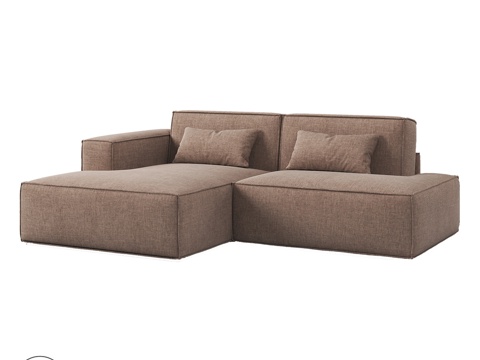  OM LOFT缝线沙发 0273d模型 