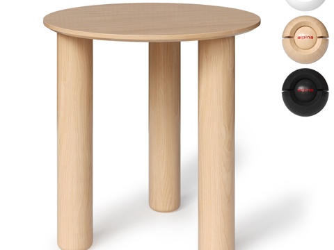  OM咖啡桌 PECOLA3d模型 