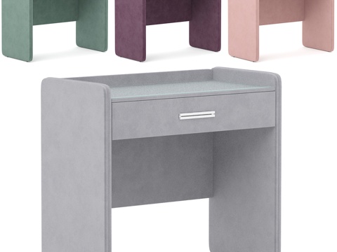  弗朗西斯梳妆台（带2个隔层）3d模型 