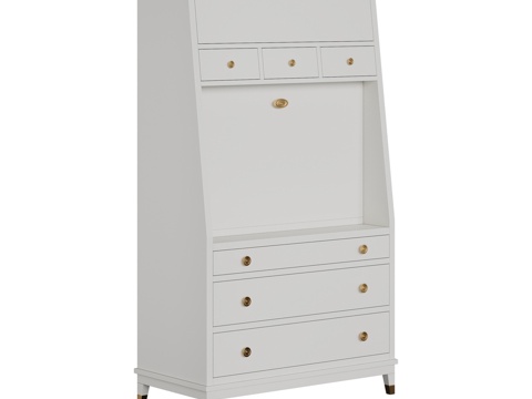  沙发&amp;装饰 雷柜 (art. 1450)3d模型 