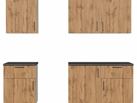  OM厨房套装Domaci Bologna 240厘米（选项13d模型 