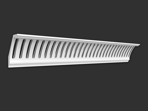  装饰性檐口 SK124V (通风)3d模型 