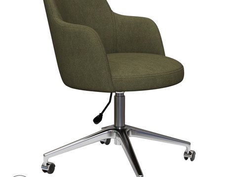  OM椅子威尼斯办公款3d模型 