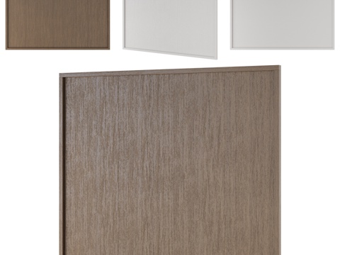  OM电视面板贝加莫款3d模型 