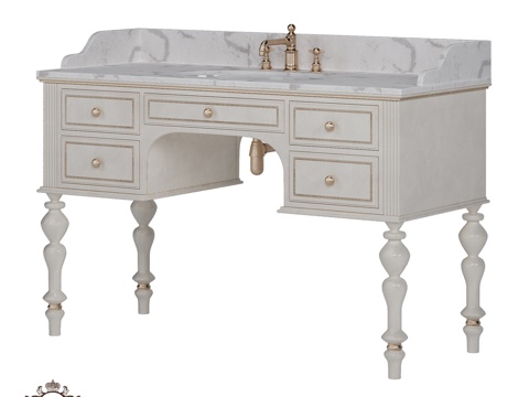  (OM) 浴室柜 Franco Romano Home3d模型 