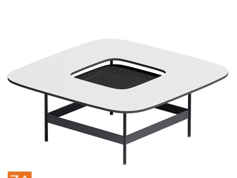  OM SPACE咖啡桌3d模型 